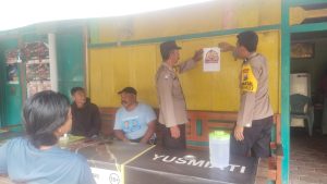 Polsek Ngambon menerapkan hotline 110 nomor darurat, mudik lebaran aman sampai tujuan.