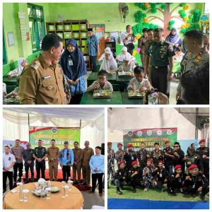 Satgas Progib Bojonegoro & Dpw Jawatimur sambut kedatangan Ketum untuk acara Lounching Program Makan bergizi di Madiun