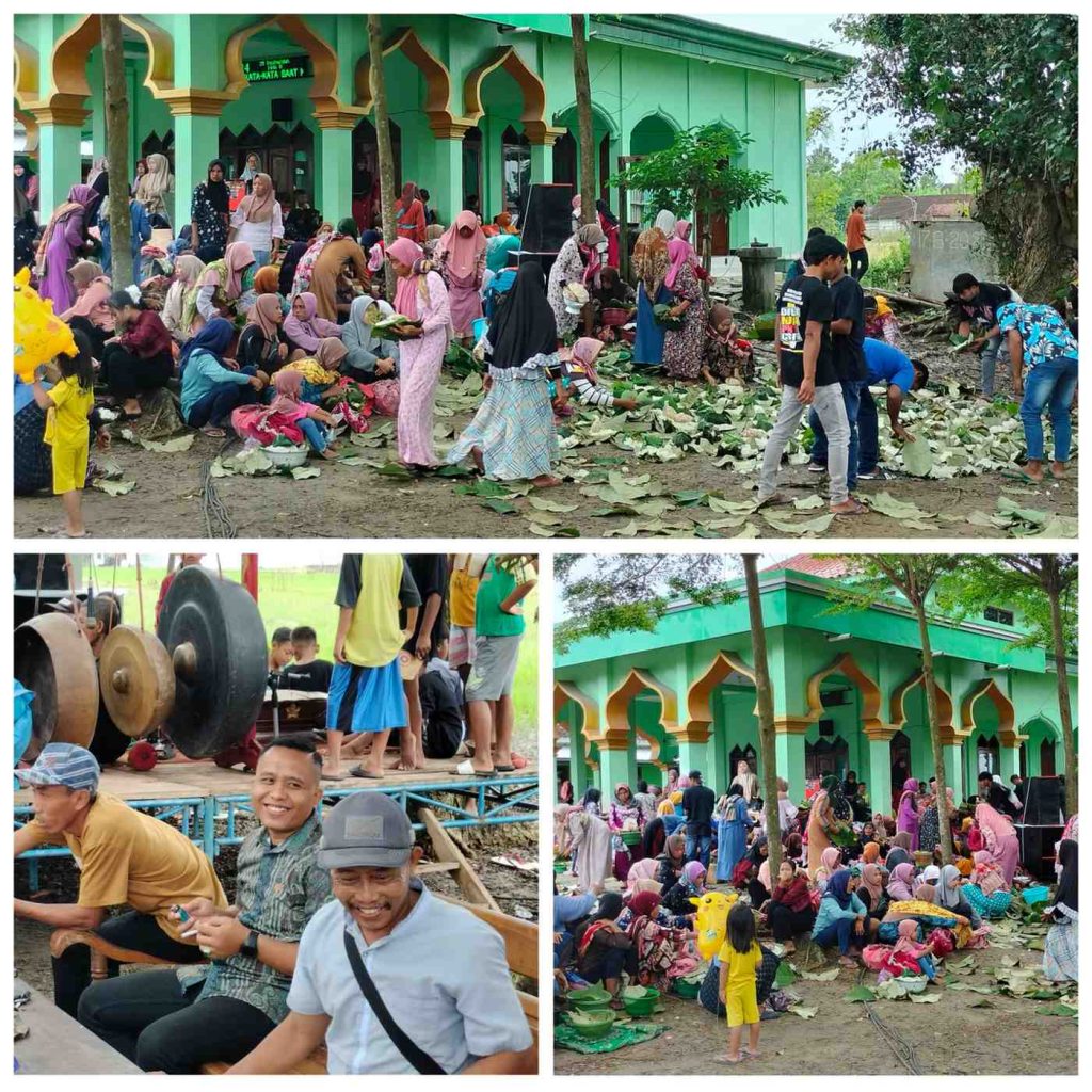 Sedekah bumi digelar di Desa Kaliombo, Dukuh Kaliombo sebagai adat budaya leluhur