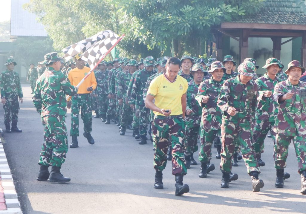 Penilaian Siap Jasmani Militer (PSJM) Prajurit Bintara & Tamtama Kodim Bojonegoro