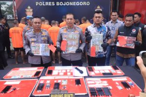 Operasi Pekat II,  Polisi Ungkap Aksi Premanisme di Lima Titik di Bojonegoro