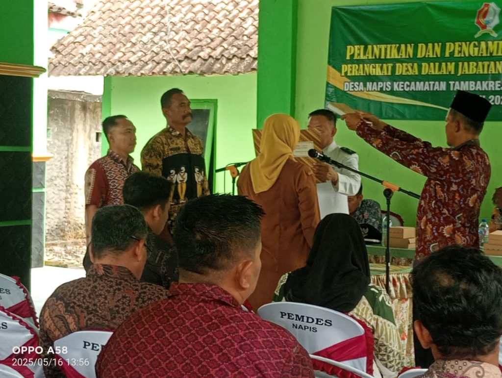 Kades Napis mengambil langkah mutasi jabatan Perangkat Desa yang dianggap tepat.