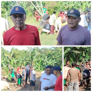 Bagikan Daging kurban & santunan anak yatim Mushola Al Hidayah Dusun Gebang.