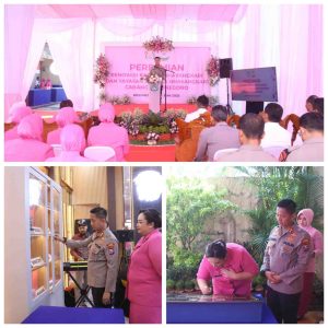 Kapolres Bojonegoro Resmikan Renovasi Kantor Bhayangkari dan Yayasan Kemala