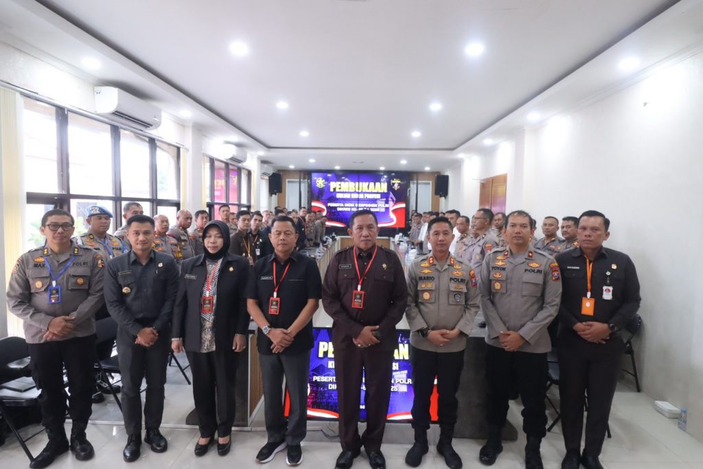 Peserta KKP Sespimmen Polri Dikreg Ke – 65 Gelombang I T.A 2025 Kunjungi Polres Bojonegoro