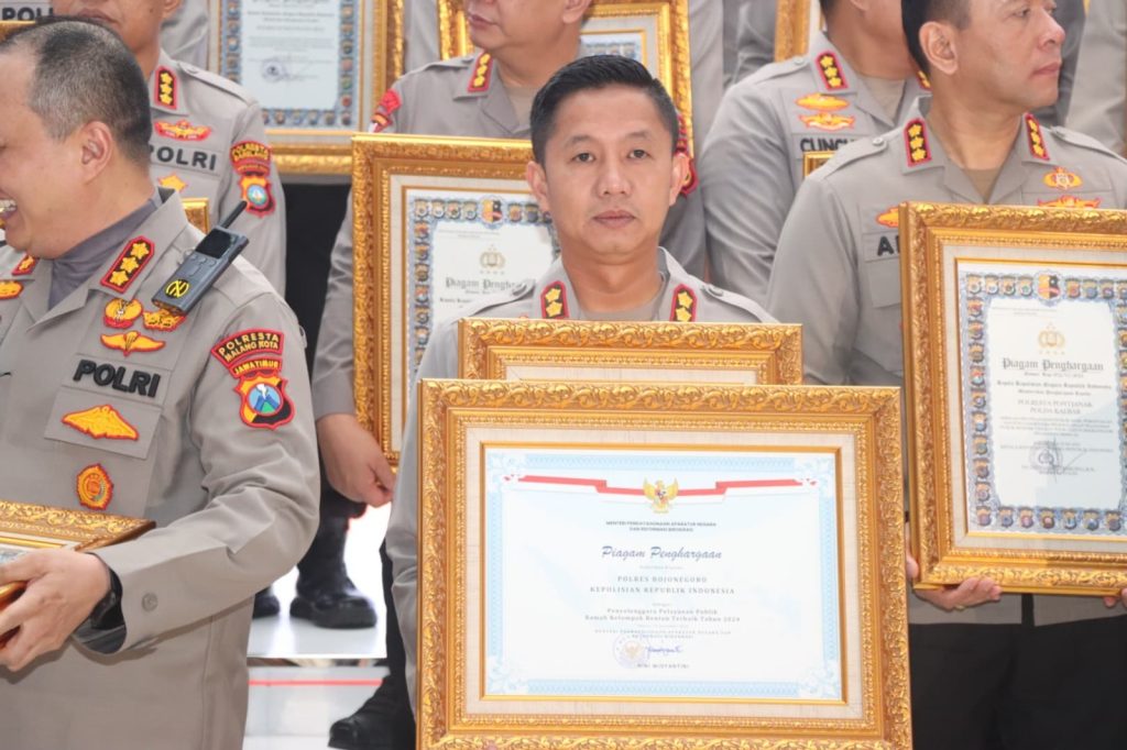 Kapolri Buka Musrenbang Polri 2025, Polres Bojonegoro Raih Dua Penghargaan Bergengsi